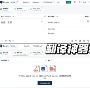 DeepL 网页版设置与快捷键大全？